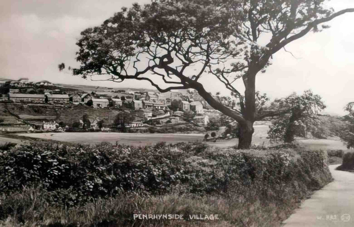Caernarfonshire Penrhynside Village 1949 Vintage A4 Photo Print