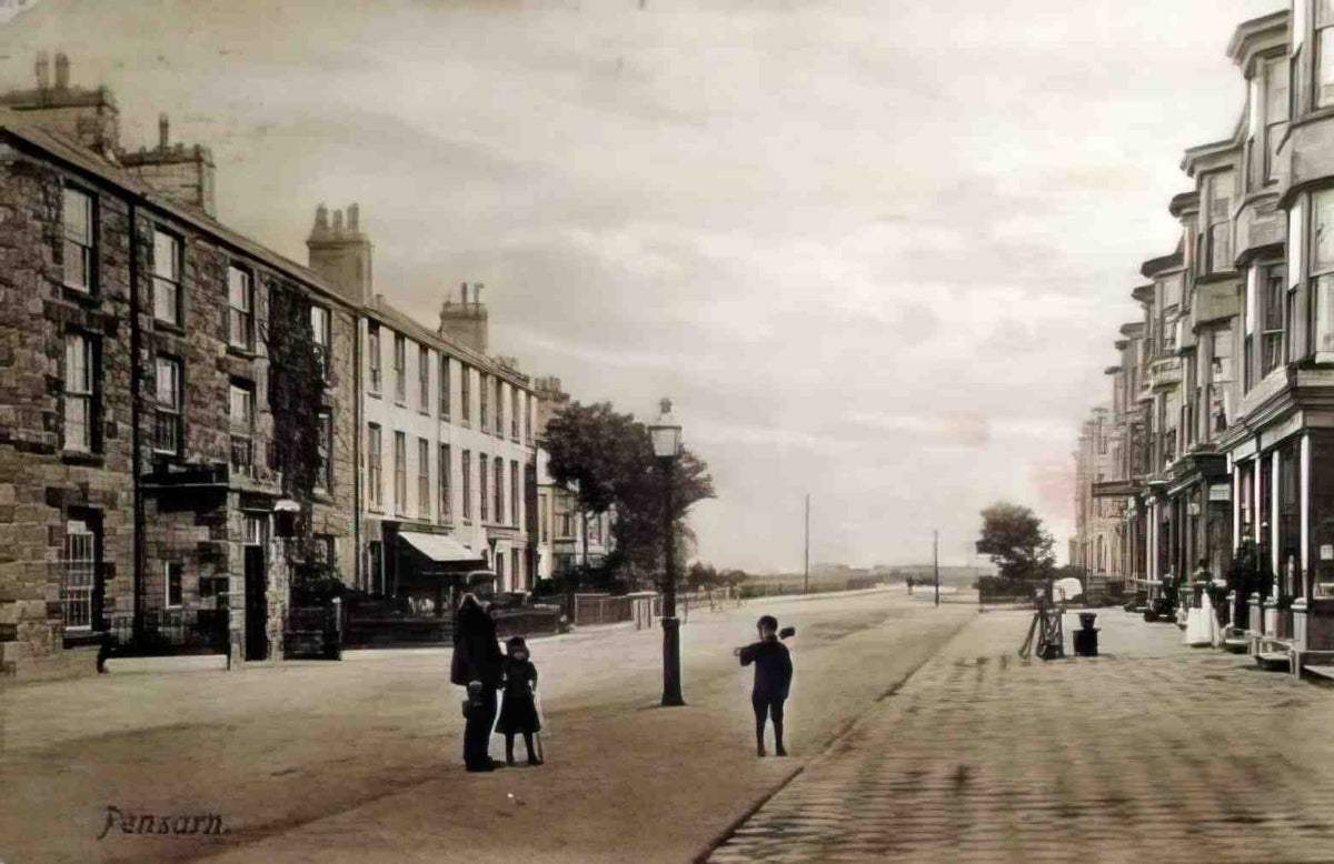 Caernarfonshire Pensarn 1913 Vintage A4 Photo Print