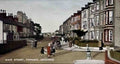 Caernarfonshire Pensarn Main Street Vintage A4 Photo Print