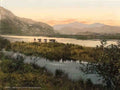 Caernarfonshire Snowdon from Glaslyn Vintage A4 Photo Print