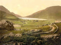 Caernarfonshire Snowdonia Cwellyn Lake Vintage A4 Photo Print
