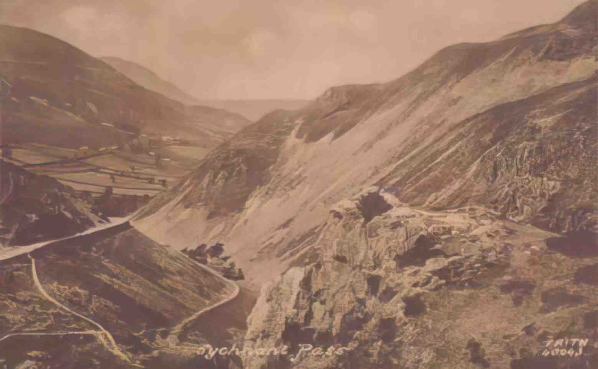 Caernarfonshire Snowdonia Sychnant Pass Vintage A4 Photo Print