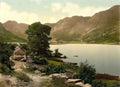 Caernarfonshire Trefriw Llyn Crafnant Vintage A4 Photo Print