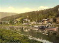 Caernarfonshire Trefriw Steamboat Pier Vintage A4 Photo Print