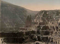 Caernarfonshire a Bethesda a Slate Quarries Vintage A4 Photo Print