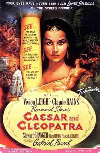  Caesar And Cleopatra 01 film star poster A4 Photo Print