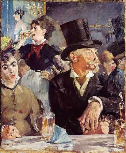 Cafe Concert 1878 A4 Photo Print