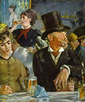 Cafe Concert Manet A4 Photo Print