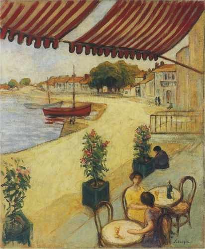 Cafe Sur La Port A4 Photo Print