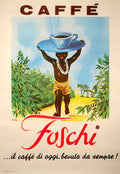 CaffeFoschi Advert A4 Photo Print