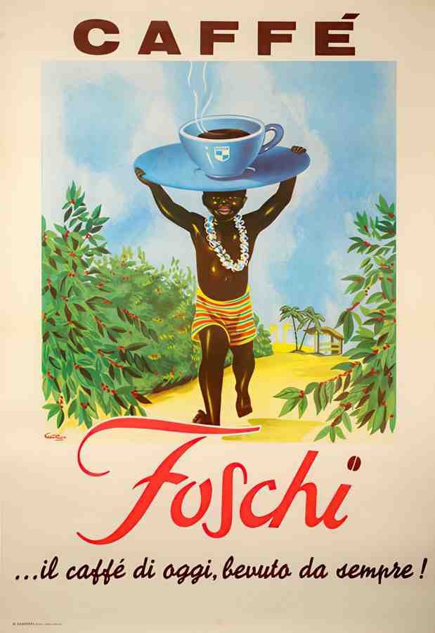 CaffeFoschi Vintage Advert A4 Photo Print