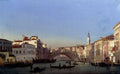 Caffi Ippolito The Rialto Bridge Venice Art A4 Photo Print