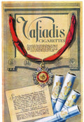 Cafladis Cigarette Frame Vintage Retro Advert Poster A4 Photo Print