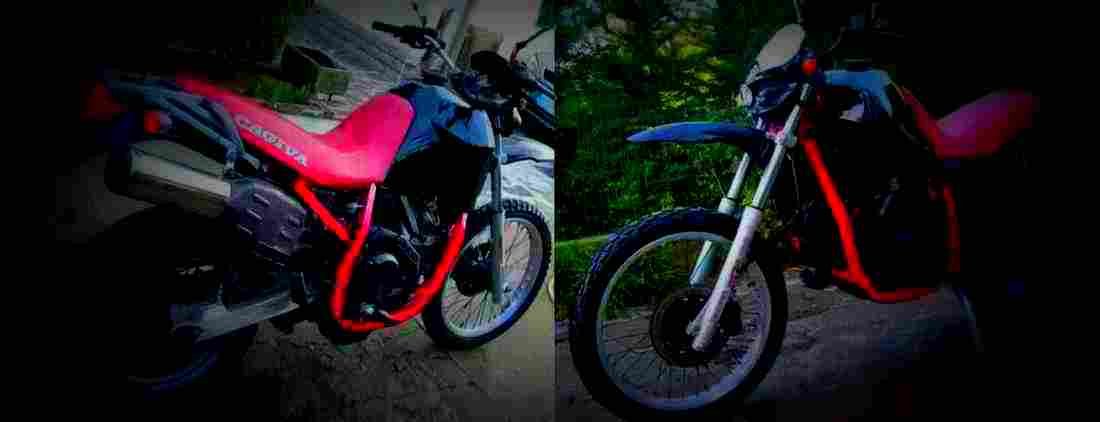 Cagiva Elefant 650 1985 1 motorbike A4 Photo Print