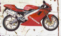 Cagiva Mito125 2003 Aged Vintage A4 Photo Print