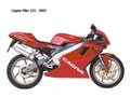 Cagiva Mito125 2003 motorbike A4 Photo Print