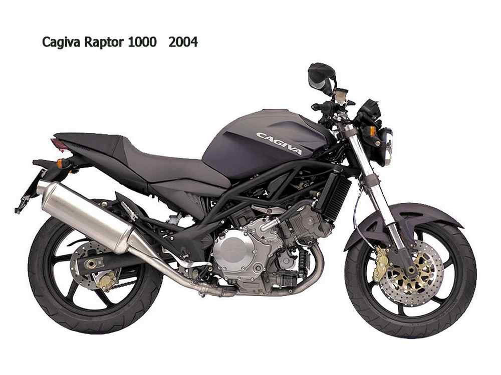 Cagiva Raptor 1000 2004 motorbike A4 Photo Print