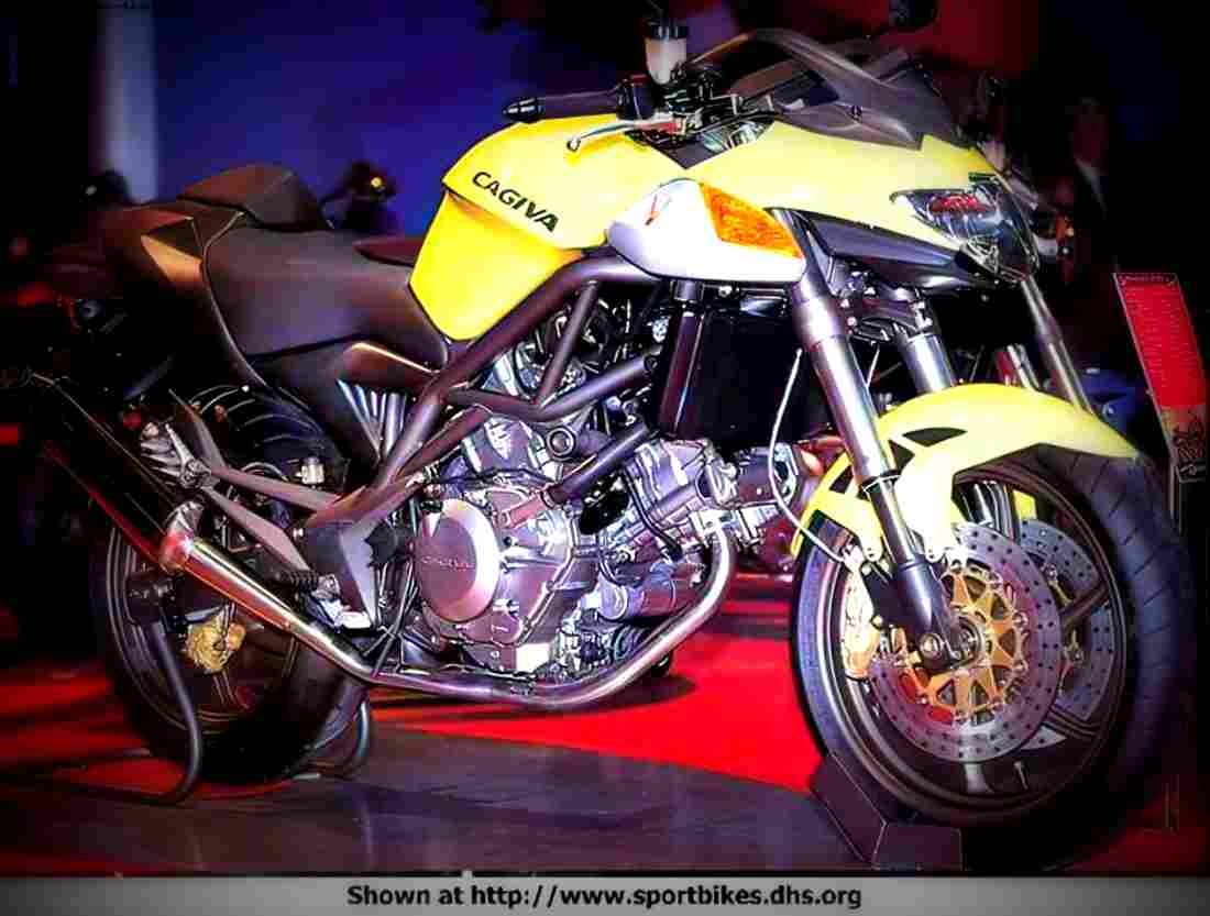 Cagiva V Raptor 650 2003 1 motorbike A4 Photo Print
