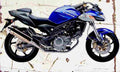 Cagiva V Raptor650 2004 Aged Vintage A4 Photo Print