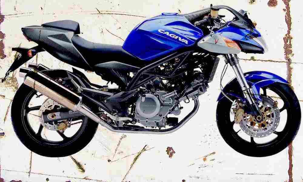 Cagiva V Raptor650 2004 Aged Vintage A4 Photo Print