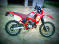 Cagiva W8 125 1992 6 motorbike A4 Photo Print