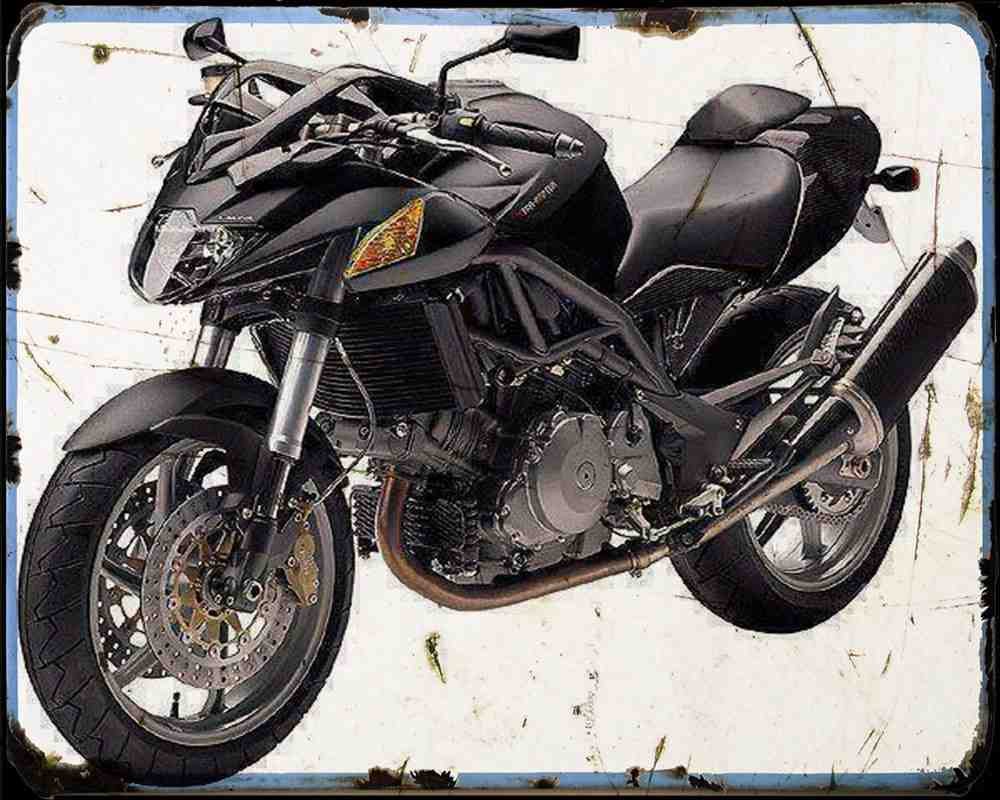 Cagiva X Raptor Motorbike Vintage Aged A4 Photo Print