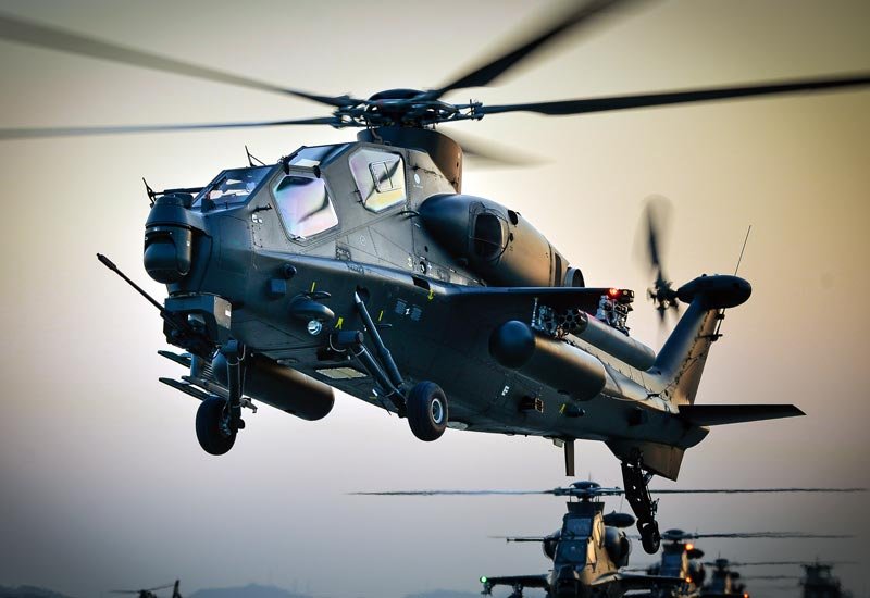 Caic Z10 Attack Helicopter 2 Military A4 Photo Print