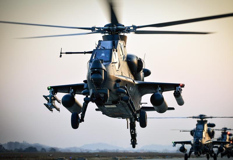 Caic Z10 Attack Helicopter 3 Military A4 Photo Print