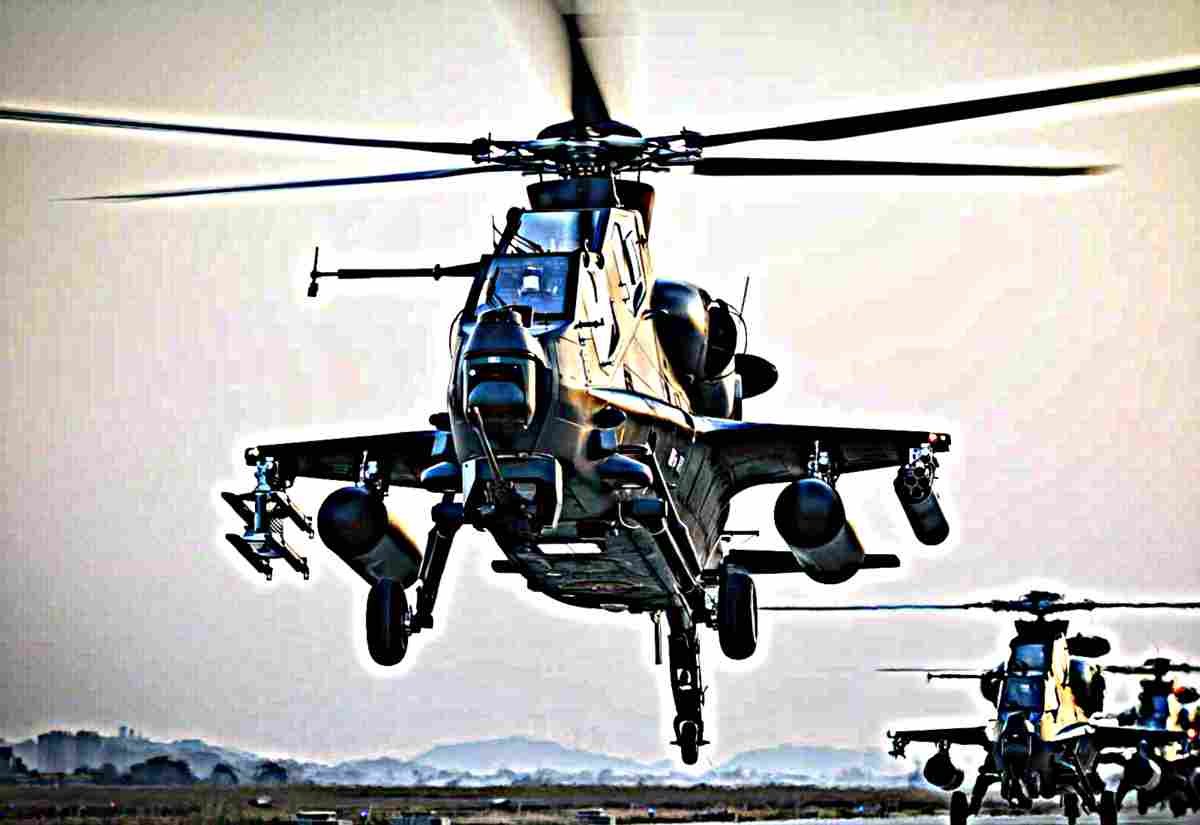 Caic Z10 Attack Helicopter 3 (2) Military A4 Photo Print