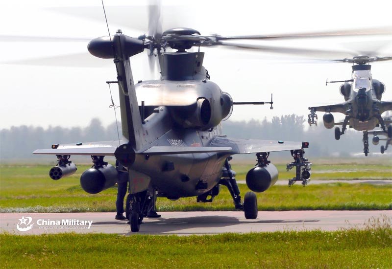 Caic Z10 Attack Helicopter 5 Military A4 Photo Print