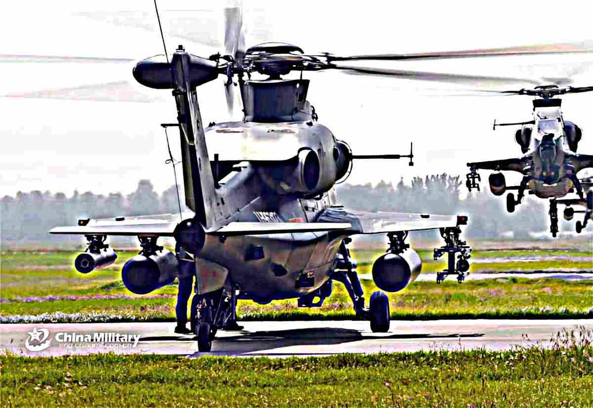 Caic Z10 Attack Helicopter 5 (2) Military A4 Photo Print