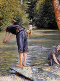 Caillebotte Gustave Bathers 5 A4 Photo Print