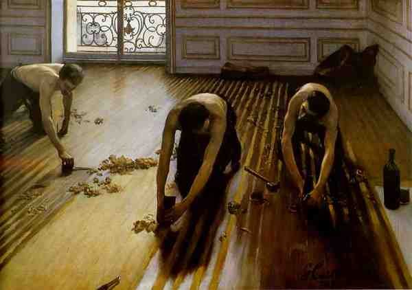 Caillebotte Gustave Floor Strippers 5 A4 Photo Print