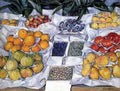 Caillebotte Gustave Fruit Displayed On A Stand 5 A4 Photo Print