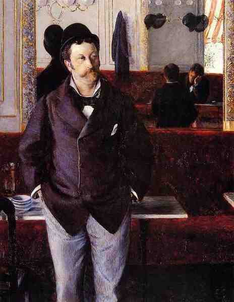 Caillebotte Gustave In A Cafe 5 A4 Photo Print