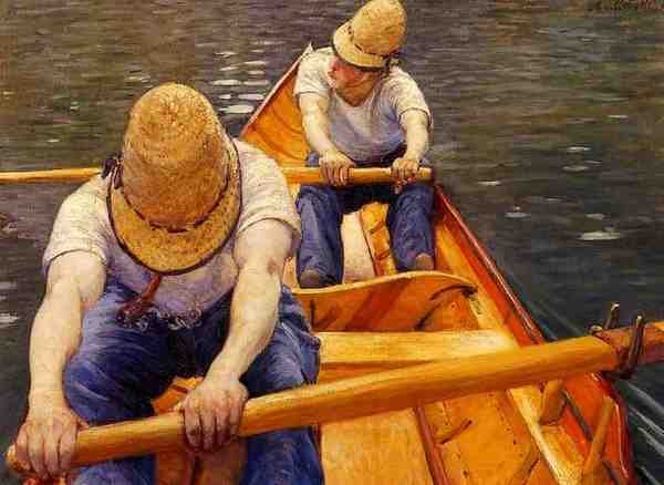 Caillebotte Gustave Oarsmen 5 A4 Photo Print