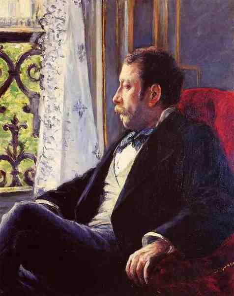 Caillebotte Gustave Portrait Of A Man 5 A4 Photo Print