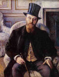 Caillebotte Gustave Portrait Of Jules Dubois 5 A4 Photo Print