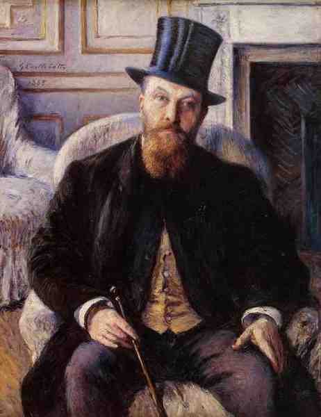 Caillebotte Gustave Portrait Of Jules Dubois 5 A4 Photo Print