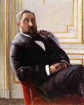 Caillebotte Gustave Portrait Of Jules Richemont 5 A4 Photo Print