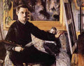 Caillebotte Gustave Self Portrait With Easel 5 A4 Photo Print
