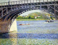 Caillebotte Gustave The Argenteuil Bridge And The Seine 5 A4 Photo Print