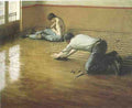Caillebotte Gustave The Floor Scrapers2 5 A4 Photo Print