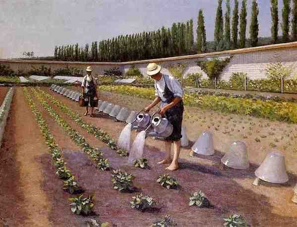 Caillebotte Gustave The Gardenerspg 5 A4 Photo Print