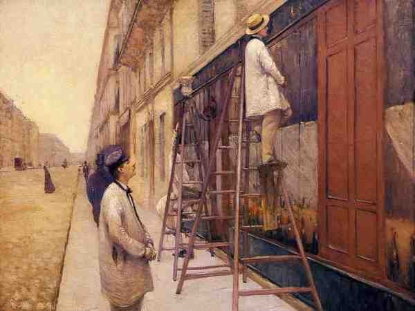 Caillebotte Gustave The House Painters 5 A4 Photo Print
