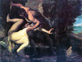 Cain And Abel Tintoretto A4 Photo Print