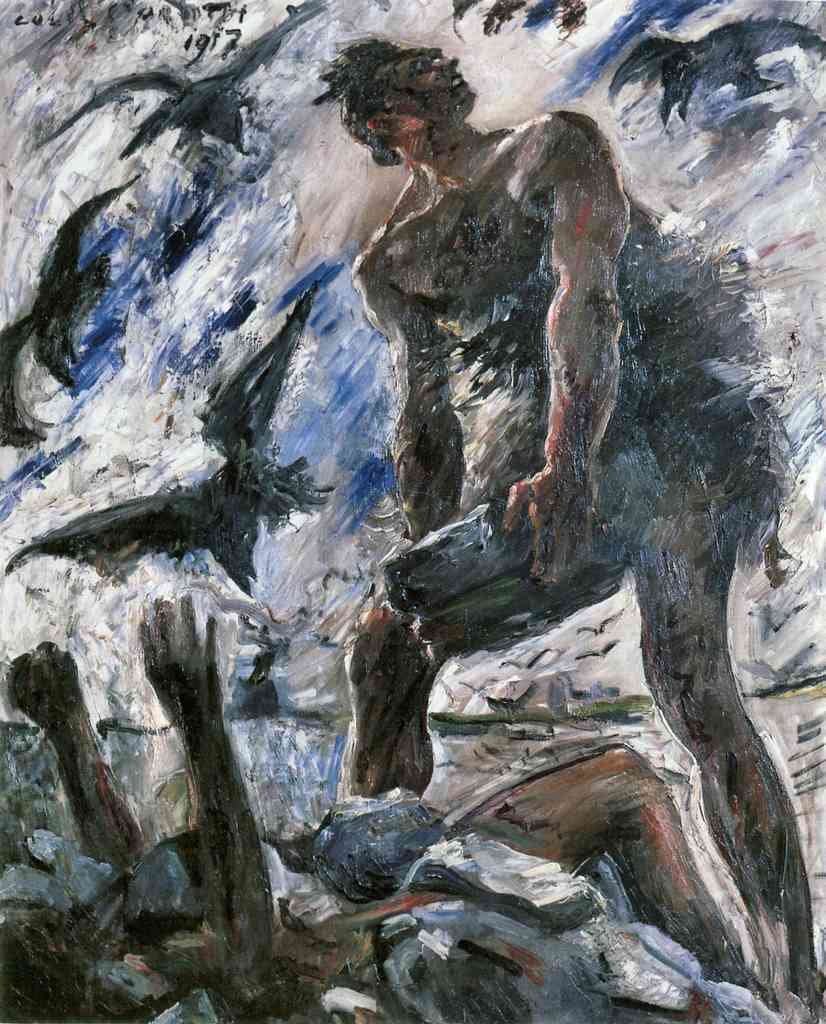 Cain Lovis Corinth Impressionism European A4 Photo Print