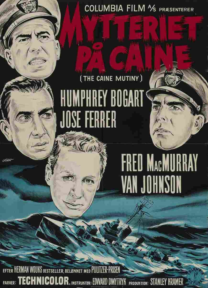 Caine Mutiny The 15  film star poster A4 Photo Print