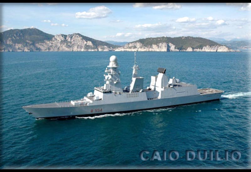 Caio Duilio Guided Missile Destroyer Italian Navy Military A4 Photo Print