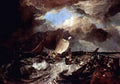 Calais Pier by Turner Impressionism A4 Photo Print